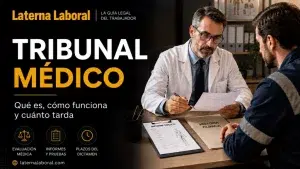Tribunal médico: qué es, cómo funciona y cuánto tarda